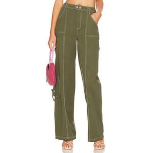 Lpa Utility Olive Green Noa Cargo Size S Pants